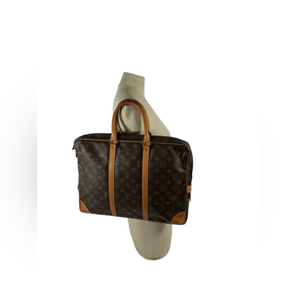 Vintage Louis Vuitton Porte Documents voyage monogram briefcase portfolio - Picture 16 of 16